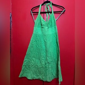 J. Crew Lime Green Cotton Dress Sz 6